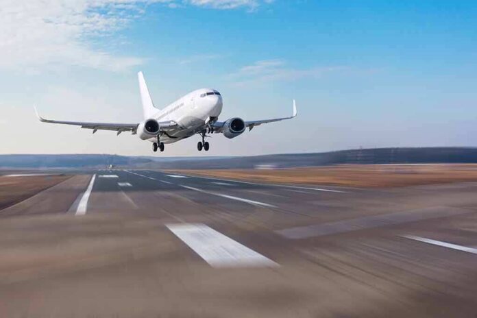 1686173956 featured image Airplane taking off from runway