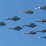 Dreams SHATTERED in Air Show Inferno A formation of military jet fighters flying in a clear blue sky