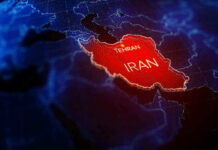 Wrestling Champion HANGED – Iran’s Brutal Message Map of Iran highlighted with Tehran marked.