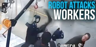 Engineers Panic as $90k Robot Loses Control