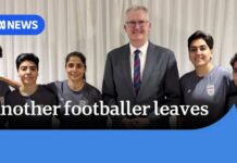 Fifth member of Iranian football team gives up asylum in