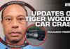 Tiger Woods released from jail in suspected DUI, rollover car