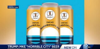 Milwaukee brewery making beer in response to Trump's
