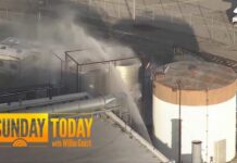 Chemical Tank at Risk of Exploding as 40,000 Residents Evacuate