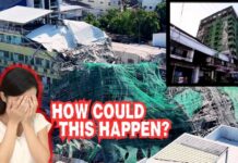 HIGH RISE BUILDING COLLAPSES in Angeles City, many people missing #accident