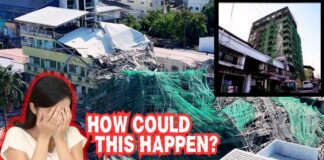 HIGH RISE BUILDING COLLAPSES in Angeles City, many people missing #accident
