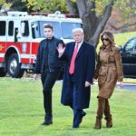 Iran’s Chilling Plot: Ivanka Trump Targeted! A family walking outdoors with a fire truck in the background