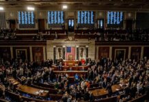 FCC Drops Hammer On Chinese Bots U.S. House chamber filled with lawmakers before a session