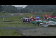 Police Chopper Hit From Behind Pennsylvania State Police helicopter, small plane collide mid-air and crash, officials say