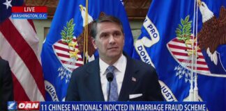 LIVE: AG ANNOUNCES INDICTMENT OF CHINESE NATIONALS IN MARRIAGE FRAUD SCHEME