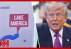 Trump renames Lake Ontario to 'Lake America'