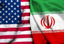 Operation Outcast Targets Iran’s Lifeline United States and Iran flags side by side