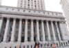 United States courthouse with grand neoclassical columns