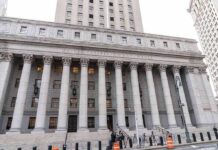 Audit Immunity Bombshell: Union Drags Trump To Court United States courthouse with grand neoclassical columns