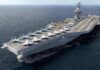 SHOCK Reversal: Trump Dumps High-Tech Launchers Aircraft carrier at sea with fighter jets on deck