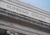 Abortion Pill Showdown Stalled—Not Dead Supreme Court building facade with classical columns