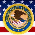 Alleged ISIS ‘Mission’ – Sudden FBI Takedown Department of Justice seal on American flag background