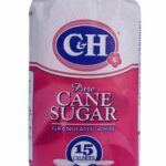 Bag of granulated white cane sugar