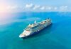 Wedding Joy Turns Deadly Aboard Cruise ship sailing on calm turquoise sea