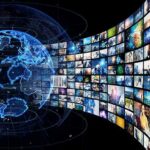 Jury Stuns Musk – Time’s Up On AI Lawsuit! Digital globe with curved wall of multimedia screens
