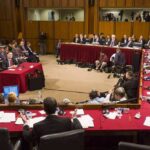 Classified Access Fight Explodes in Michigan Patrick Leahy and Samuel Alito at a Senate hearing with committee and press present
