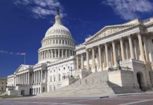 Election Night Nail-Biter: Six Decide All The U.S. Capitol building with its dome and columns under a blue sky